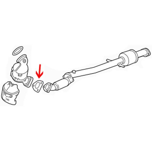O2 Housing to Mid Pipe Gasket - Image 3