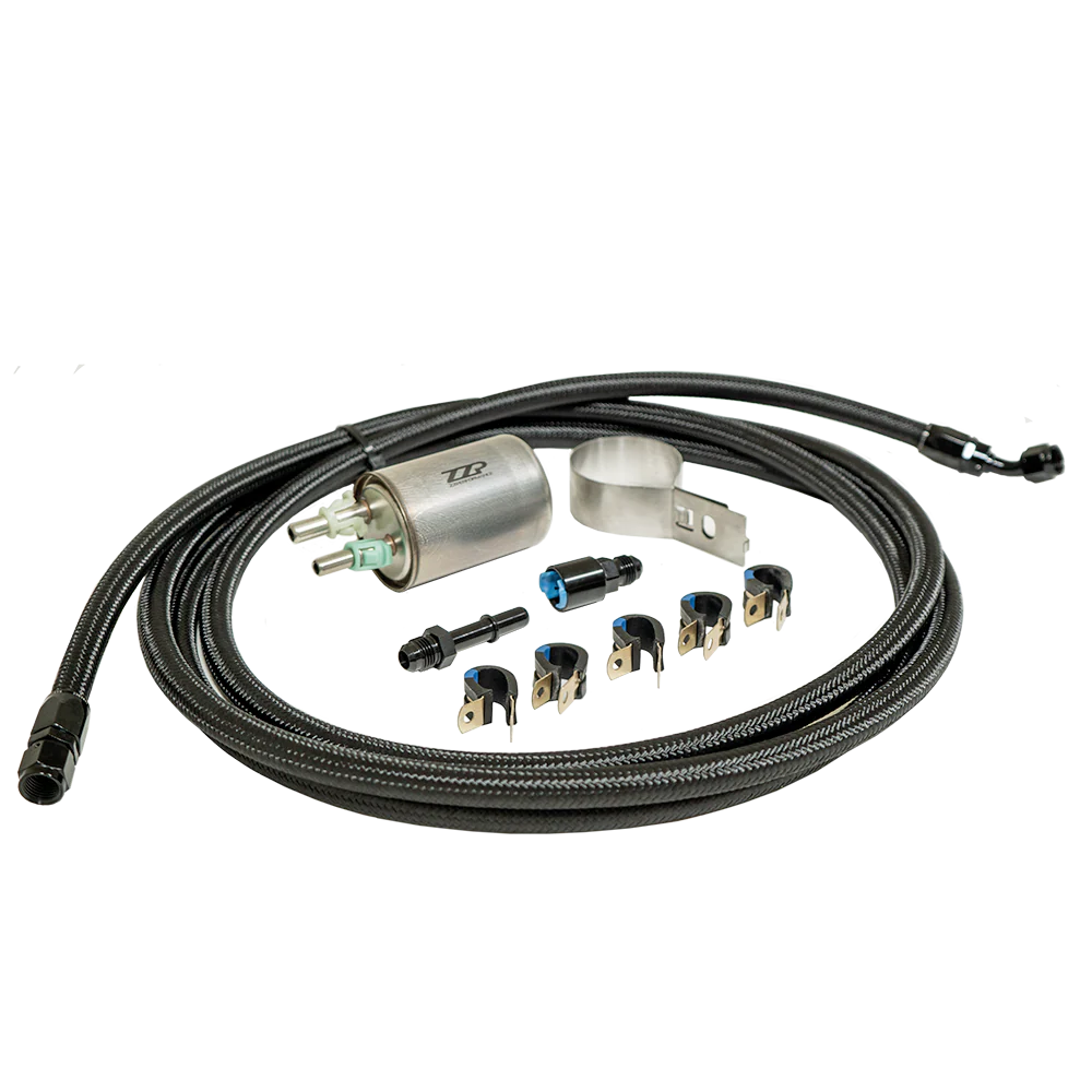 ZZP Delta Chassis AN Fuel Line and Filter Kit - Image 3